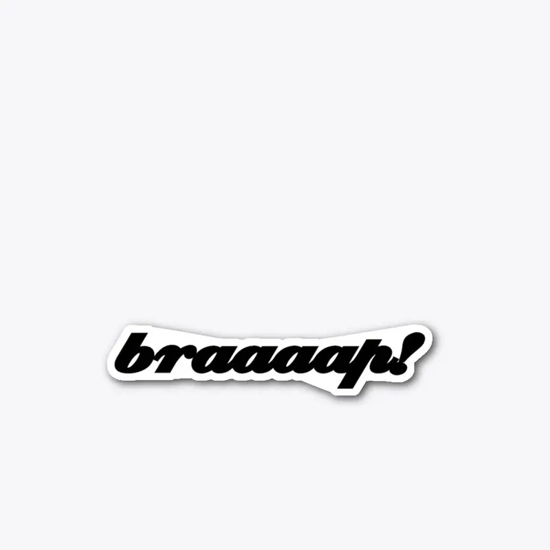 braaap sticker